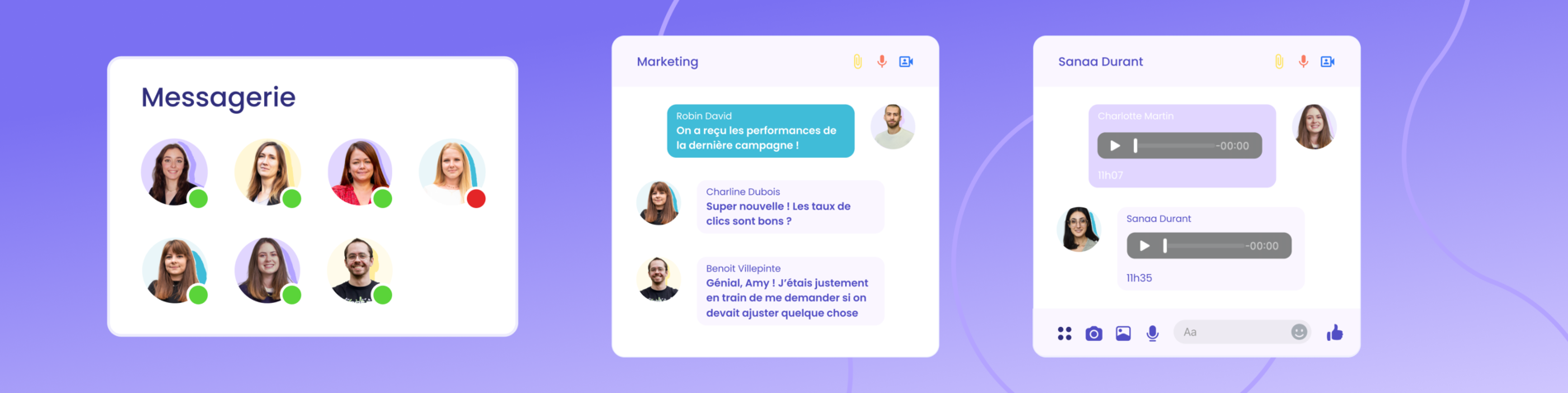 Jamespot - Messenger