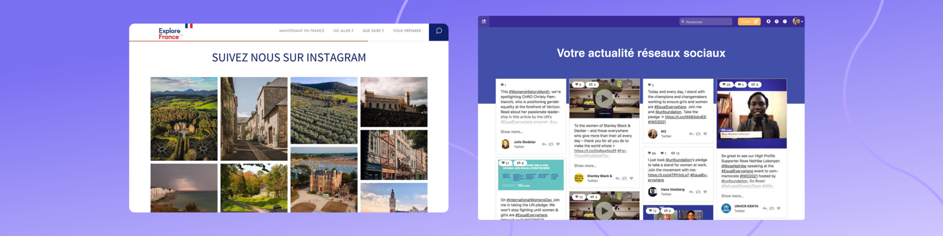 Jamespot - Social Wall - Widget Flockler